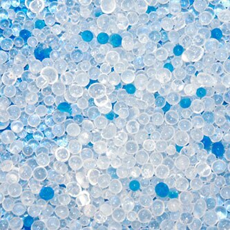 Silica Gel Mix: 90% White, 10% Blue - Bulk Desiccant