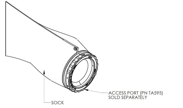 TA596-S High Capacity Desiccant Baskets Drawing