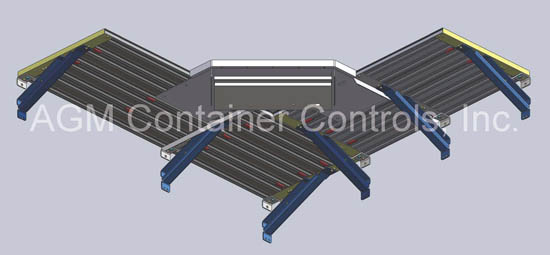 Tie Down Shelving Corner - View from Below