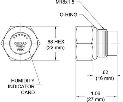 680000 Desiccator Plug Drawing