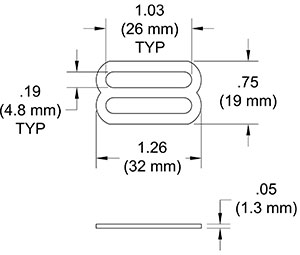 970070 Threading Plate Drawing