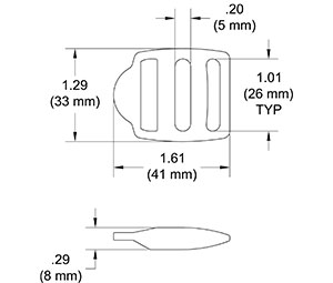 970677 Threading Plate Drawing