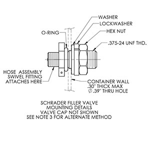 Filler Valves Drawing