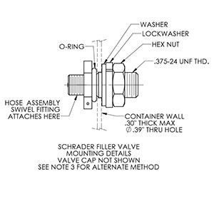 Filler Valves Drawing