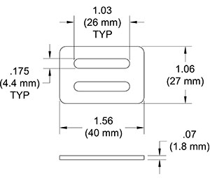 K440 Threading Plate Drawing