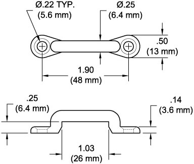 K486 Footman's Loop Drawing