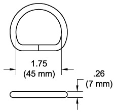 K770 D-Ring Drawing