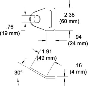 K780-S Anchor Plate drawing