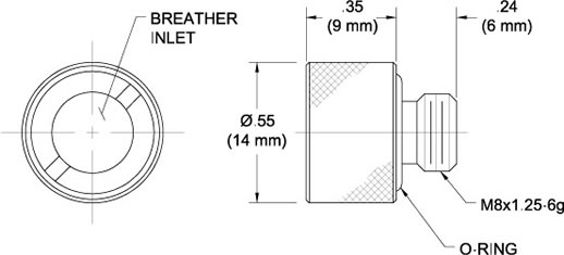 TA248-1 Immersion Breather Drawing