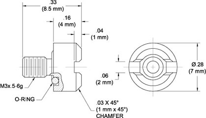 TA250-2 Mini Immersion Breather Drawing