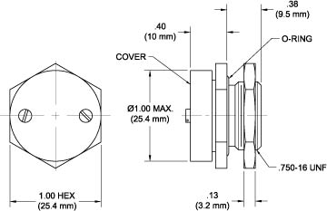 TA291 Breather Valve drawing