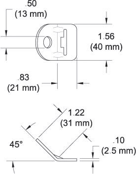 K480 Anchor Plate Drawing