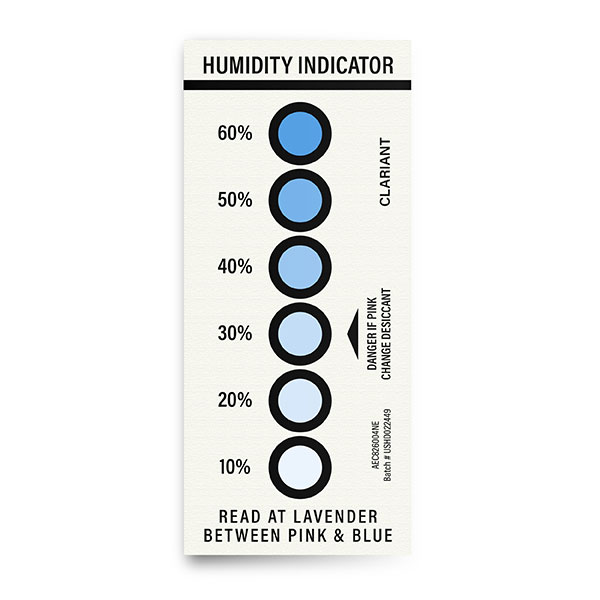 Humidity Indicator Cards