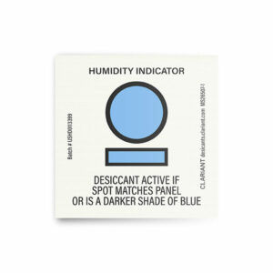 8% Spot Match Reversible Humidity Indicator Card