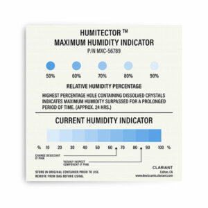 50-90% Maximum & Reversible Humidity Indicator Card